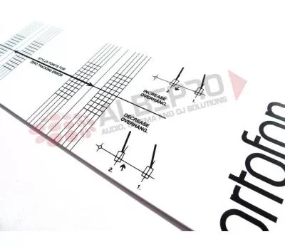 Ortofon Cartridge / Element Alignment Protractor Tool