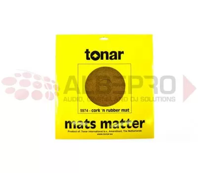 Tonar Pure High Density Kurk - Rubber Mat