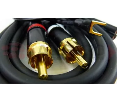 Upgrade Technics MK2 / MK5 High-Fidelity Shielded Signaal kabel (1.25mtr)